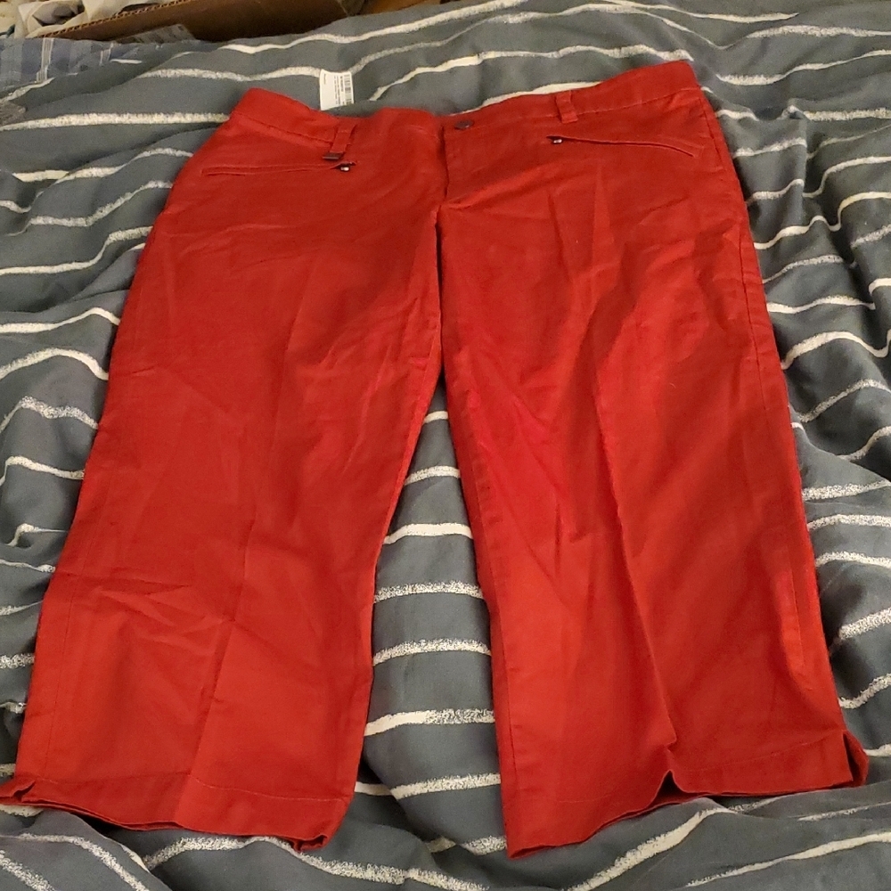 Ralph Lauren Red Women's Pants
